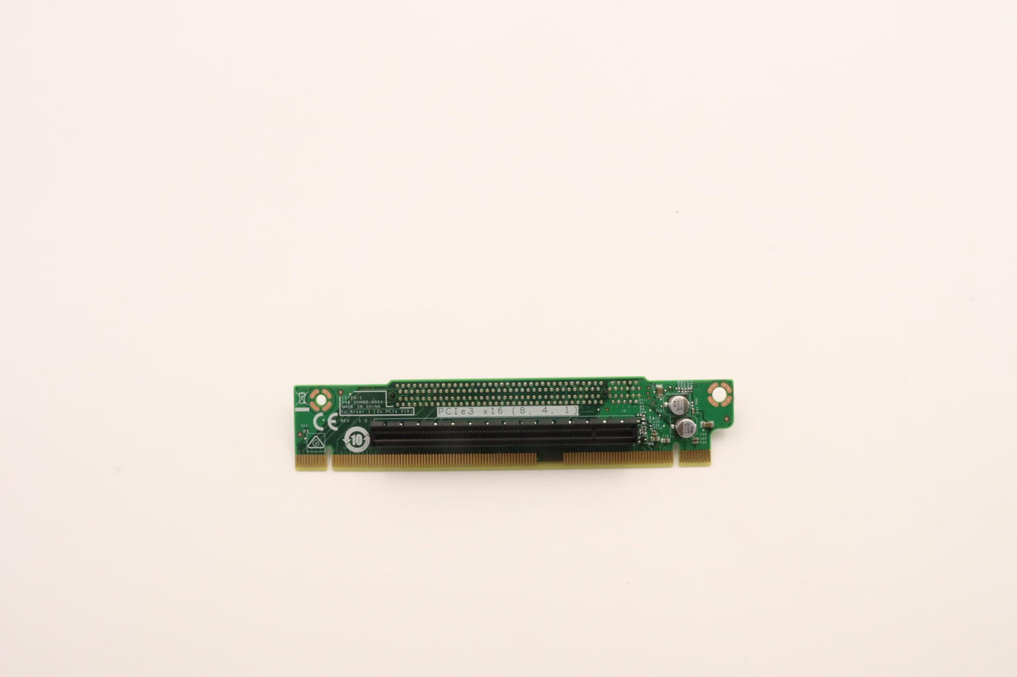 Riser Card, PCIe, 1 x8 and 1 x16 slots, rear