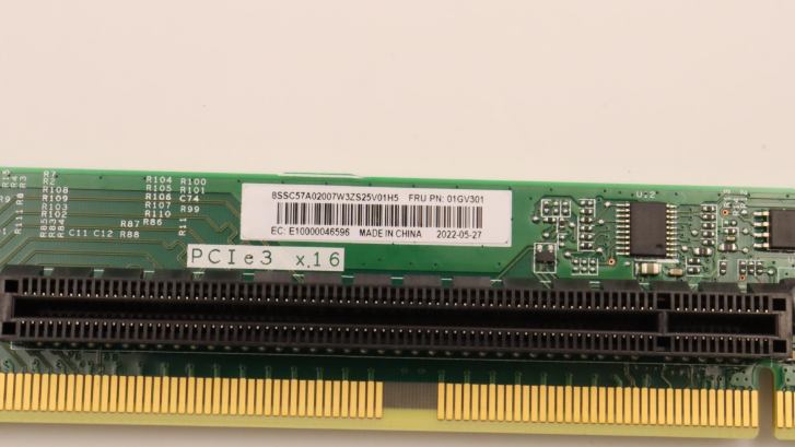 SR530/630 x16 PCIe Riser 2