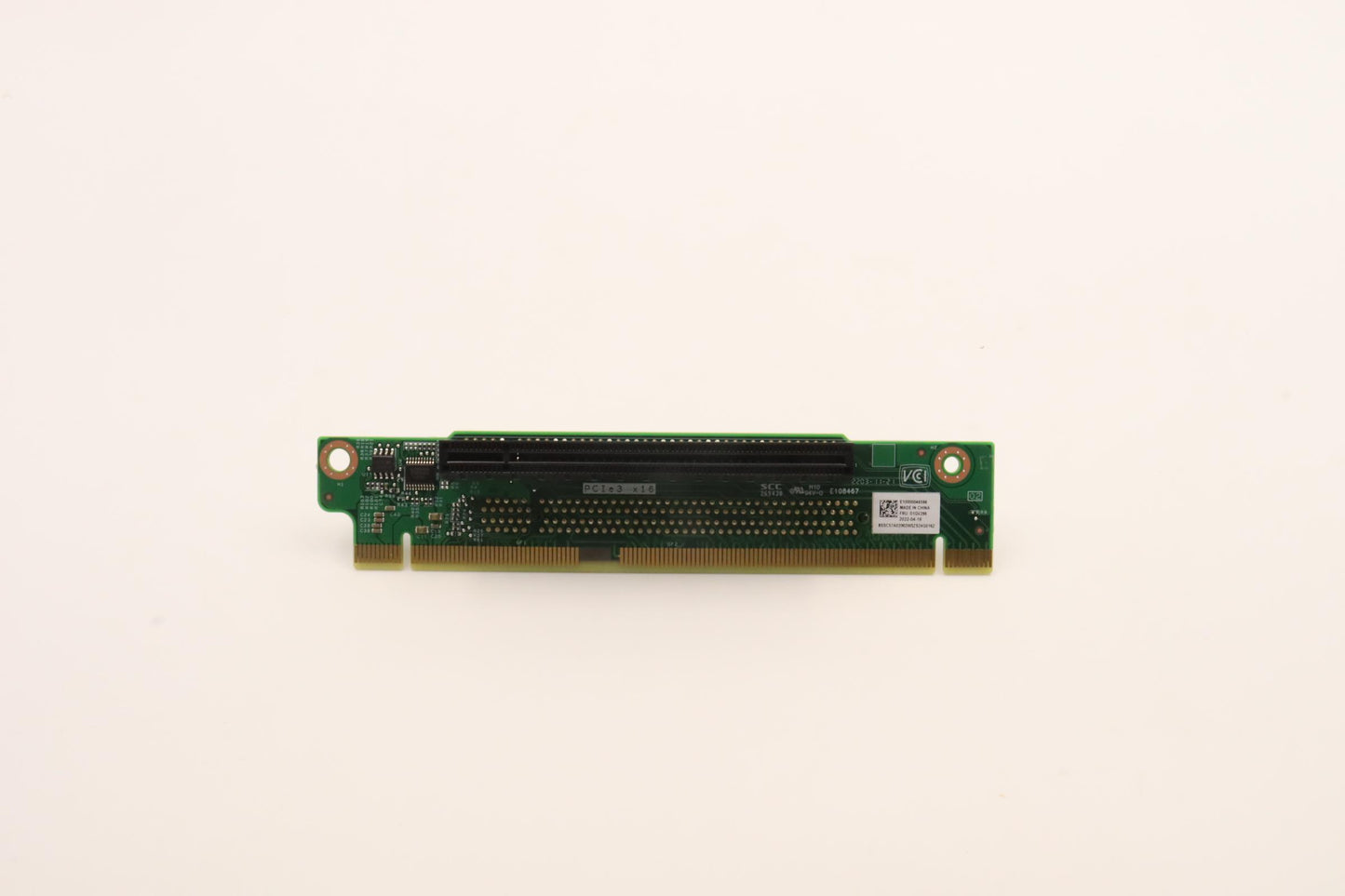 Riser Card, PCIe, 1 x8 and 1 x16 slots, rear