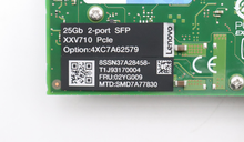 Intel XXV710-DA2 Pcle 25Gb 2-port SFP 28 Ethernet Adapter