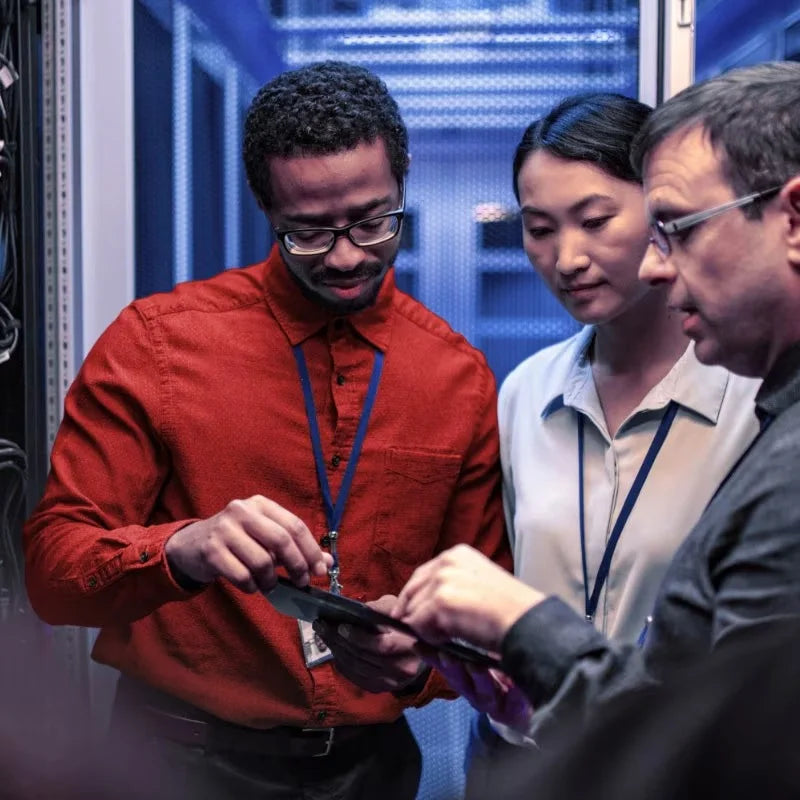 LCRServix experts consulting in data center to configure Lenovo Certified Refurbished server solutions