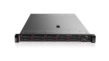 Front view of Lenovo SR635 server showing the layout of 10x 2.5" SFF drive bays