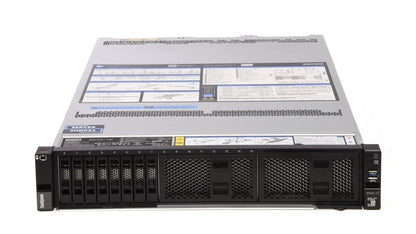 Rear panel of Lenovo SR650 V2 showing 1100W/750W PSUs, PCIe slots and OCP 3.0 adapter