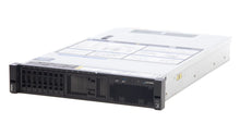 Side profile view of Lenovo SR650 server showing chassis depth